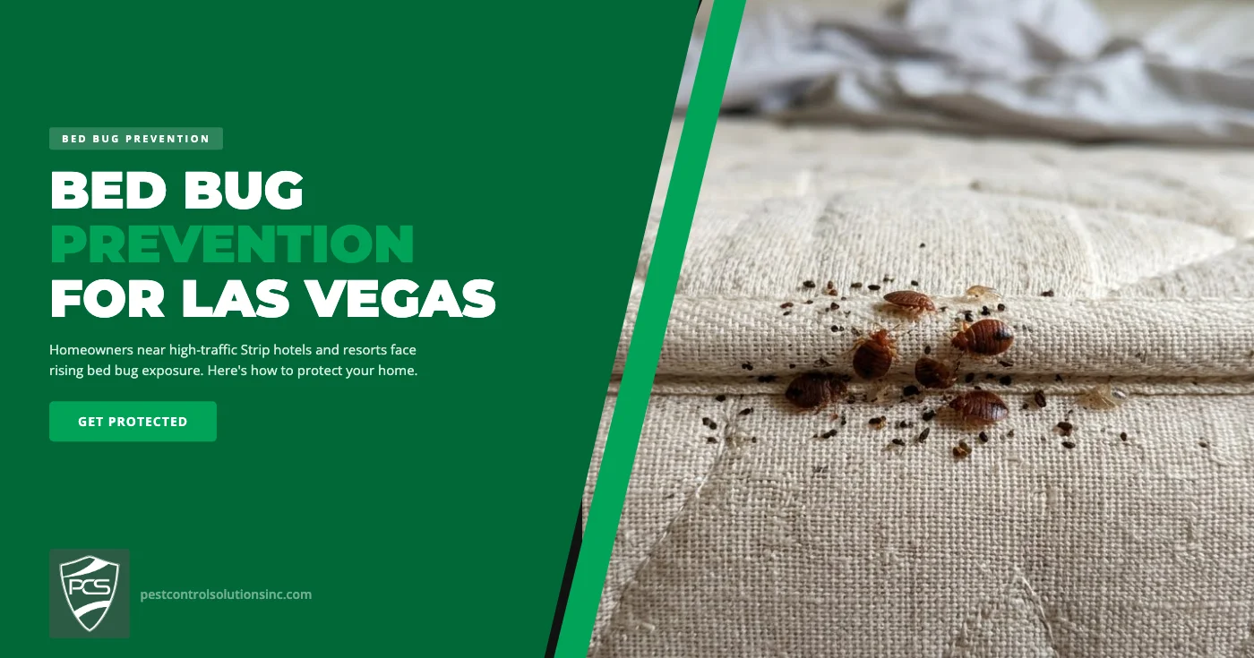 Bed Bug Prevention in Las Vegas, NV: A Homeowner's Guide to Hotel and Travel Risk